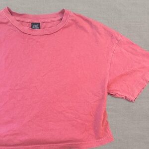 Wild Fable Cotton Short Sleeve Crop Top